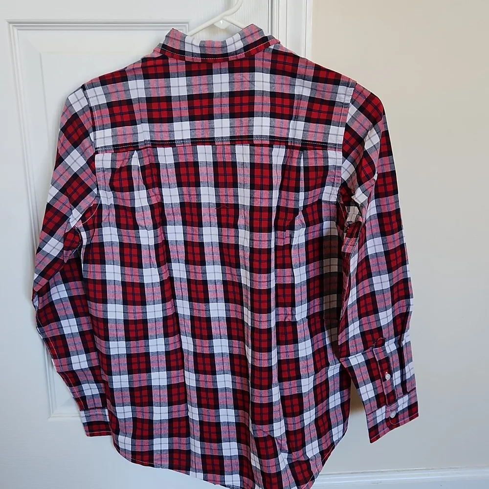 Children's Place Plaid Full sleeves shirt Size XL
